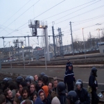 occupation de la gare le 21 mars 2006 photo n21 